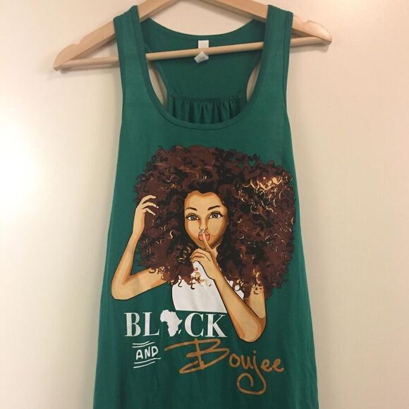 Black and Boujee Women's Tan Top size XL - Picture 1 of 1